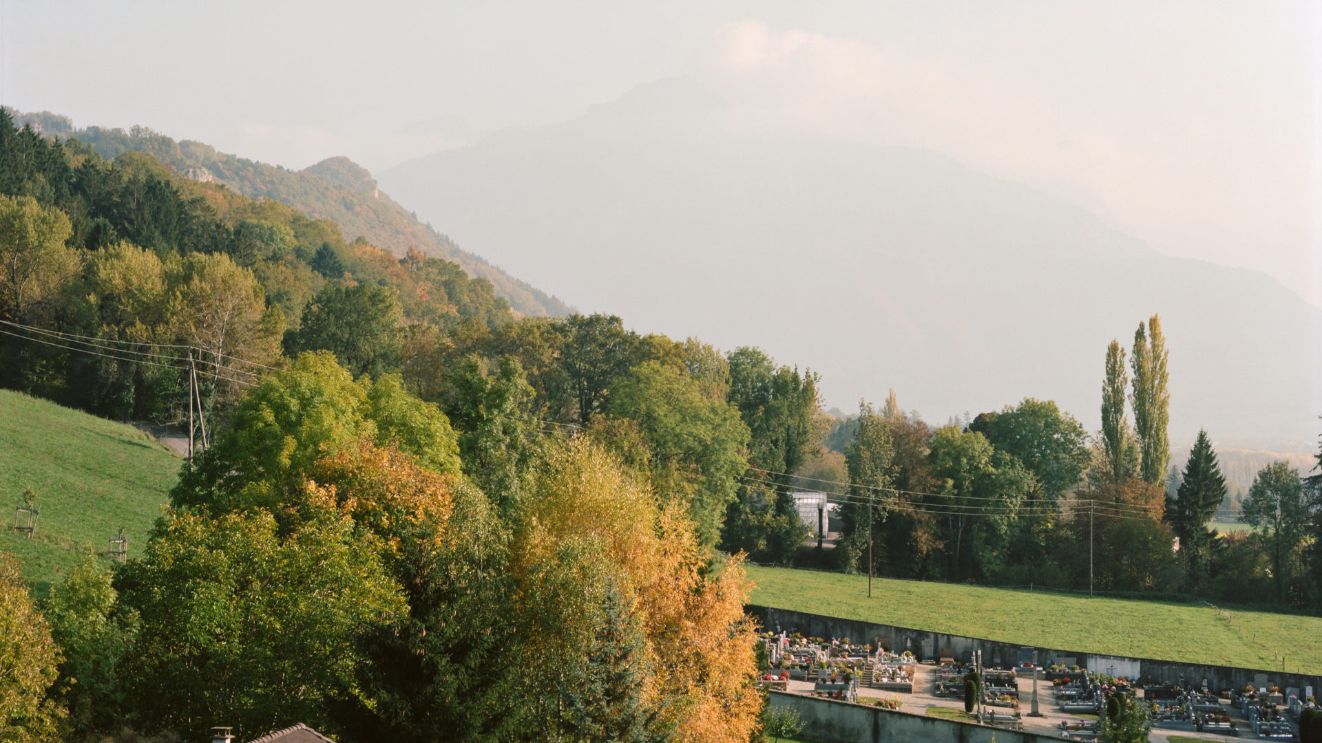 Vue du Château de Faucigny, ContaminessurArve Observatoire
